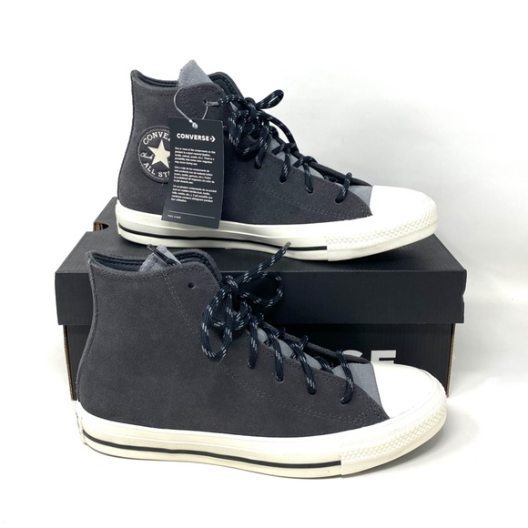 💖MEGA SALE💖Converse Chuck Taylor All Star High Top Gray Suede Women's 173070C - Picture 3 of 10